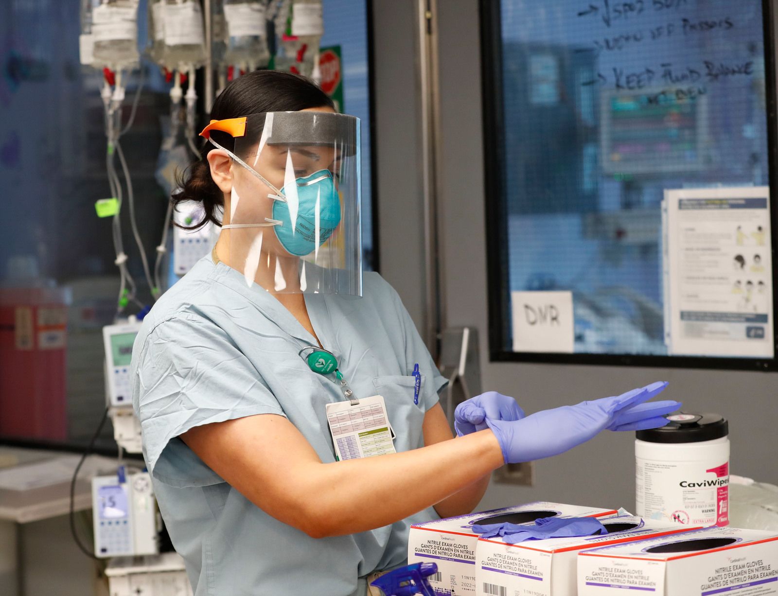Inside a Covid-19 floor: Erie County Medical Center